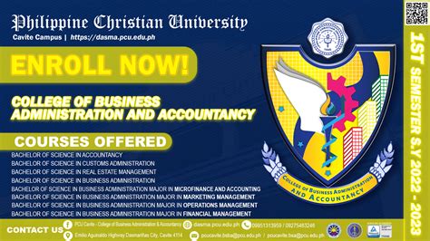 cbaa meaning college|CBAA Curriculum BSCA – PCU Manila.
